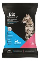 Comprar Piedras Sanitarias Para Gatos Bentonita Aglomerante Bio Stones Neutra Bolsa X 15 Kg