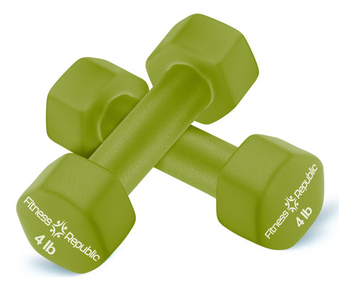 Jgo 2 Mancuernas De Entrenamiento De Neopreno De 4 Lb Antide