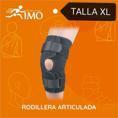 1 Una Rodillera Articulada Talla Xl Marca Imo Nueva