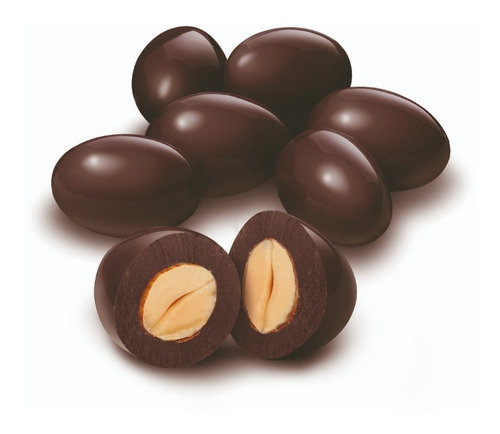 Imagen 1 de 6 de Almendra C/chocolate Semiamargo 70% Cacao Chocolart X 500 Gm