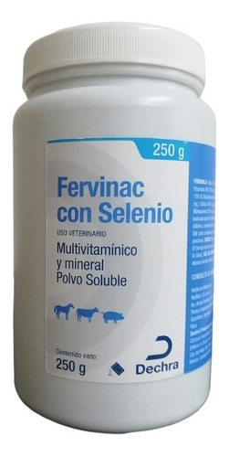 Fervinac Con Selenio 250 Gramos Multivitaminico Y Mineral