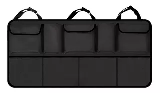 Organizador De Baul Coche 9 Compartimentos De Alta Calidad Color Negro