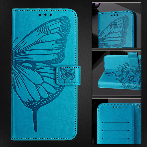 Funda De Piel Tipo Cartera Para Teléfono Honor X5b Plus