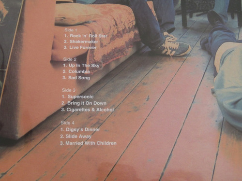Imagem 3 de 5 de Oasis Definitely Maybe 2 Lp Black Vinil 180 Gramas Gatefold