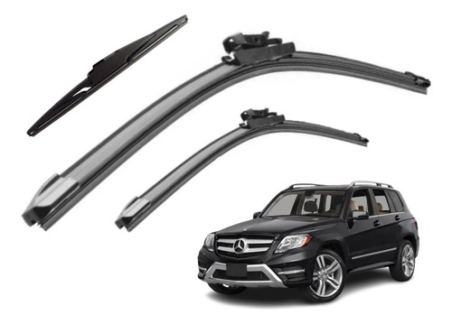 Kit 3 Limpiaparabrisas Para Mercedes Benz Clase Glk 2012 13