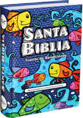 Biblia Reina Valera 1960 Para Niños Peces Ilustrada