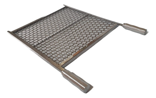 Grelha Moeda Churrasco Inox Várias Larguras E Profundid 67cm