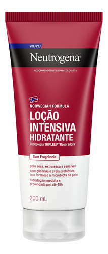 Neutrogena Norwegian Formula 200ml Hidratante Sem Fragrância
