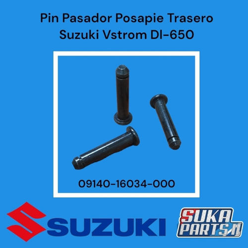 Pin Pasador Posapie Trasero Suzuki Vstrom Dl-650