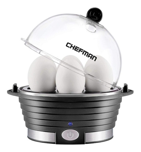 Chefman Rj24-v2 Black Hervidor Eléctrico Huevos Desayuno