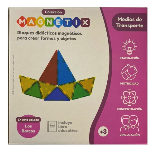 Imagen 1 de 8 de Coleccion Magnetix Libros Educativos Clarín