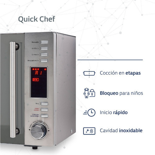 Imagen 6 de 7 de BGH Quick Chef B330DSS9 - Silver - 220V
