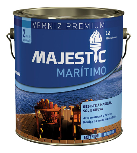 Barniz Marino Resistente A Salinidad Mar Y Aire - 900 Ml