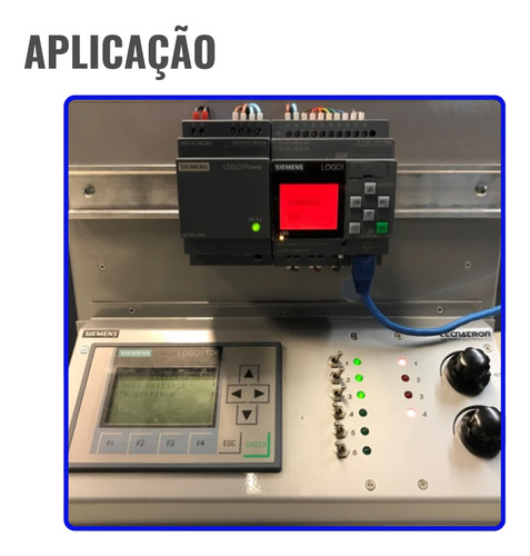 Clp Logo! 8 6ed1052-1fb08-0ba2 115/230v Siemens 8 Di 4 Do