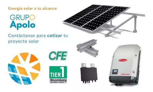 Kit De Bombeo Solar 1/2hp Para 45 Metros - Grupo Apolo Solar