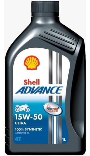 Aceite Shell Advance 15w50 100% Sintetico Moto Benelli