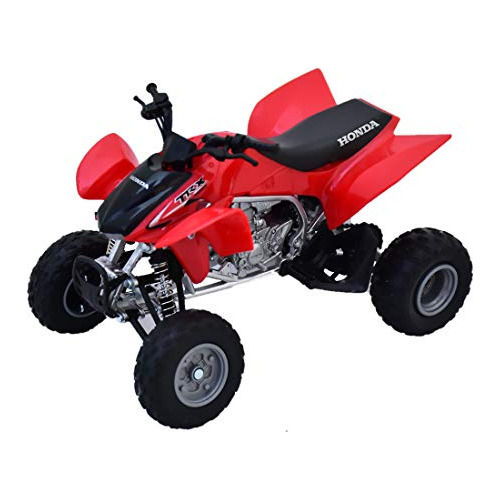 Atv Die-cast Trx450r (escala 1:12, Rojo)