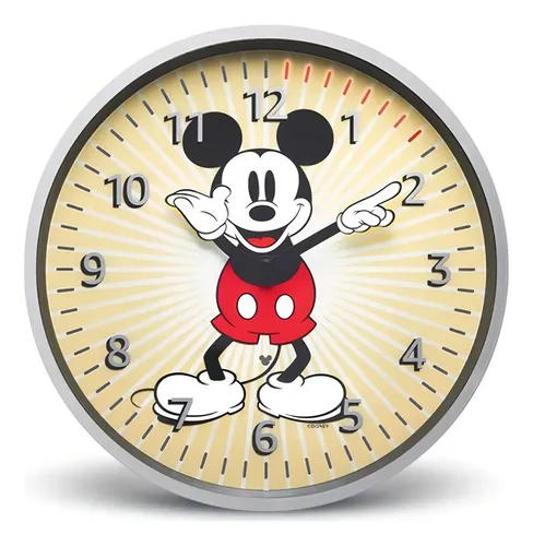 Amazon Echo Wall Clock Disney Mickey Mouse Edition Com Alexa Cor
