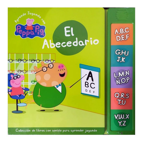 Libros Con Sonido De Peppa Pig - N° 04 El Abecedario