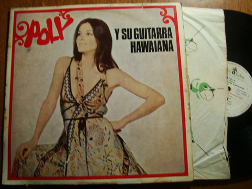 Poly Y Su Guitarra Hawaiana  Argentina Vinilo Lp Vg