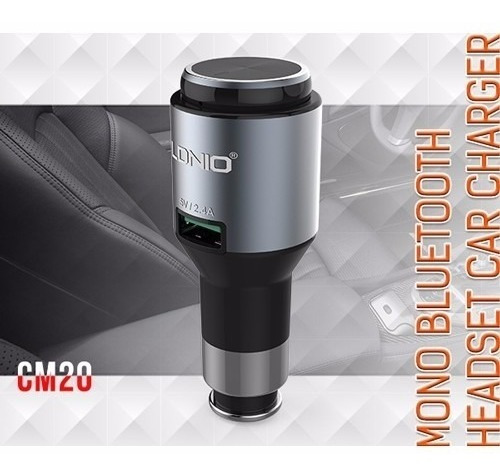 Kit Cargador Y Auricular Manos Libres Bluetooth Ldnio Cm20
