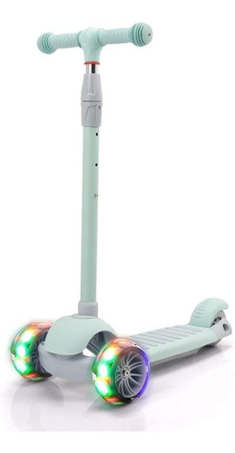 Patín Diablo Scooter Montable 3 Ruedas Luces Led Patineta 