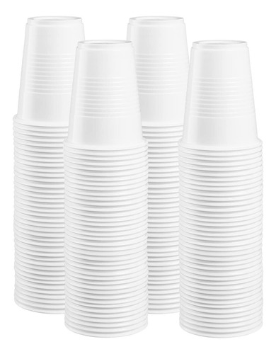 [paquete De 500  7 Onzas] Vasos De Plastico Desechables Bla