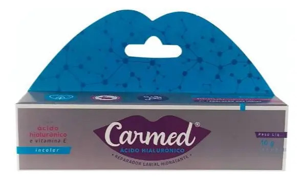 Carmed Hidratante Labial Acido Hialurônico 10g
