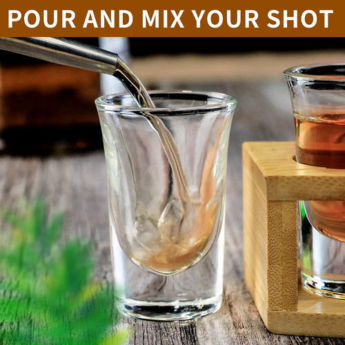 Juego De 24 Mini Vasos De Chupito Transparentes Para Fiestas