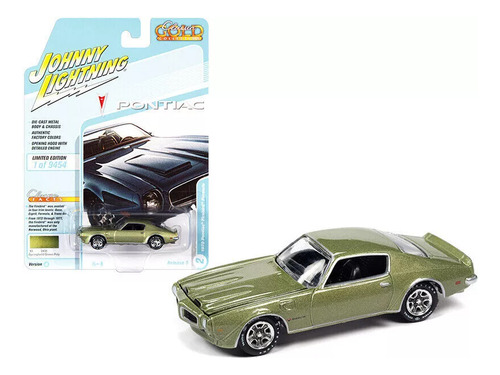 Johnny Lightning Pontiac Firebird 1972 Verde
