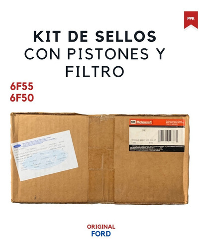 Kit De Sello Con Pistones Y Filtro 6f55 / 6f50 Ford Explorer