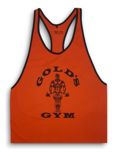 Musculosa Olímpica Gold S Gym Doble Color Culturismo 