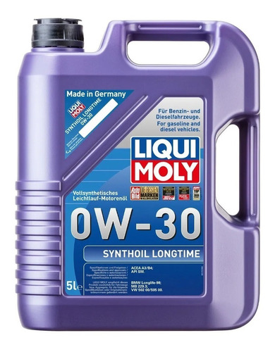 Liqui Moly Synthoil Energy 0w30 5l Motores Última Generación