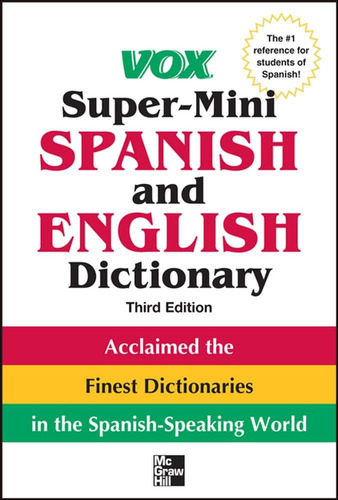 Libro: Vox Super-mini Spanish And English Dictionary, 3rd Ed