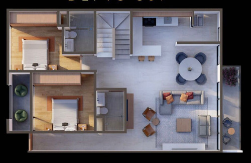 Departamento En Preventa En Escandón 1r/1b/1e - Balcón - 88m2
