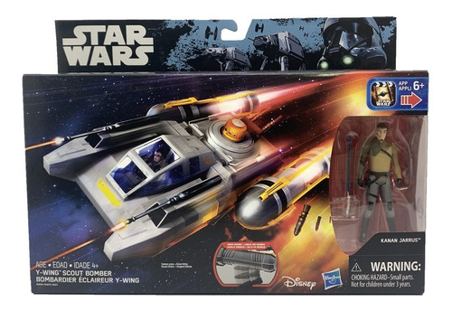 Star Wars Rebels Vehiculo Con Figura Mt3 B3675 Ttm