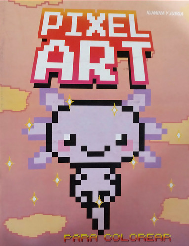 Diviértete Coloreando Con Pixel Art Para Niños - 4 Libros