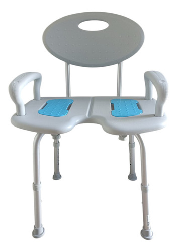 Silla Para Ducha Bariatrica Extra Ancha Con Ajuste Altura