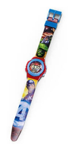 Relogio Infantil Digital Marvel Avengers Dtc