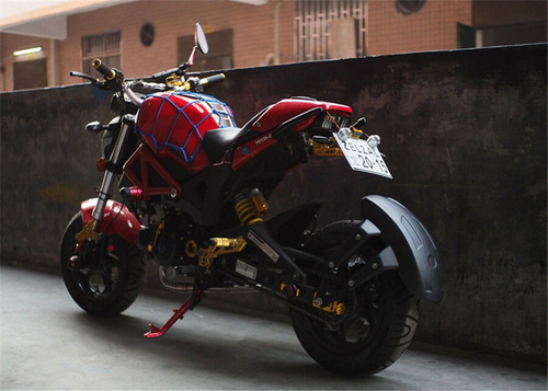 Imagen 9 de 10 de Salpicadera Trasera (fender) Universal Para Motocicleta