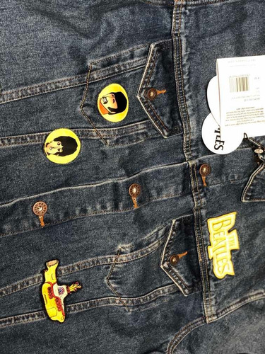 Imagen 3 de 10 de Campera Original Beatles Jean Pretty Green Xxl Yellow Submar
