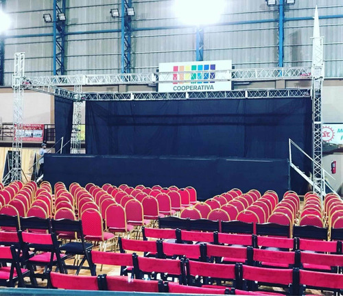 Imagen 5 de 5 de Alquiler Escenario Sonido Iluminación Pantallas Led Y Ballas