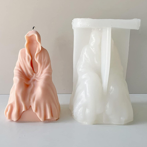 Molde De Vela De Calavera, Molde De Capa Para Hombre, Molde