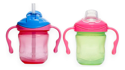 Playtex Baby Sipsters Etapa 1, Pajita Y Boquilla Suave, Kit