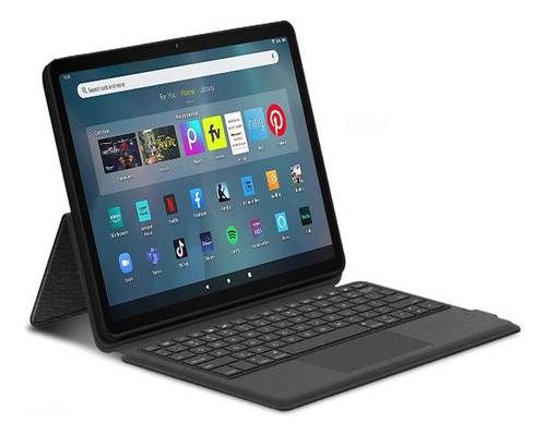 M Funda De Teclado For Tablet Amazon Fire Max De 11 Pulgadas
