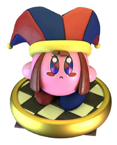 Kirby Swallowed Pomni, Kirby X Asombroso Circo Digital