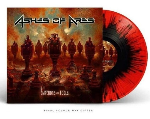 Ashes Of Ares - Emperors & Fools (red/black Splatter) Vinilo