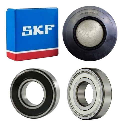 Kit Rodamientos Skf Reten Lavarropas Patrick Lpk08e12