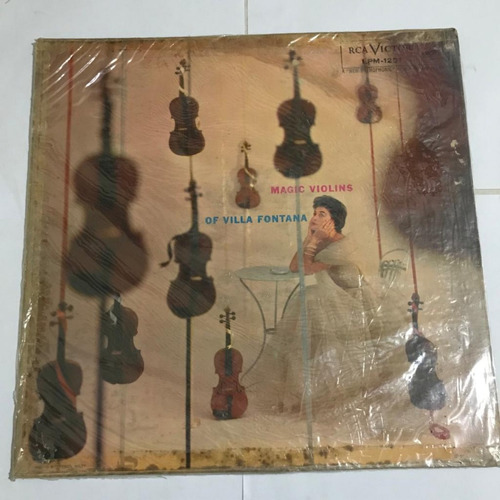 Disco Lp Magic Violins Of Villa Fontana