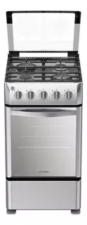 Estufa Whirlpool WWR7000S a gas/eléctrica 4 quemadores gris acero puerta con visor 2.7ft³